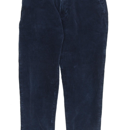Marks and Spencer Men's Blue Corduroy Chino Trousers XL