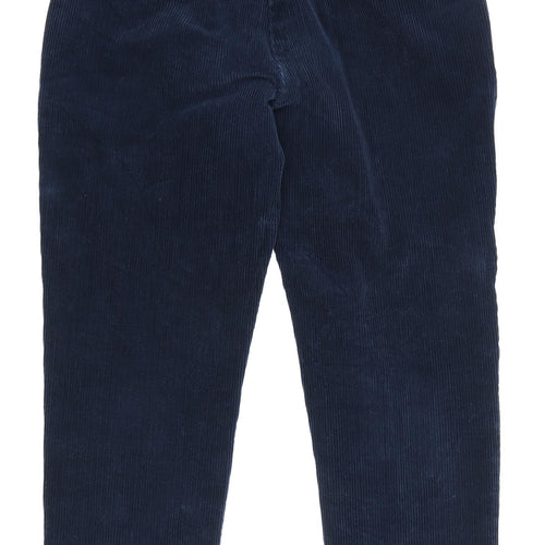 Marks and Spencer Men's Blue Corduroy Chino Trousers XL