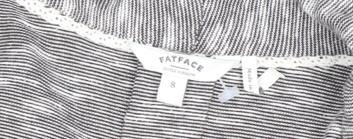 FatFace Women’s Grey 3/4 Sleeve Knit Jacket Size 8