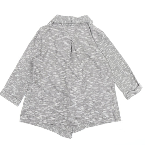 FatFace Women’s Grey 3/4 Sleeve Knit Jacket Size 8