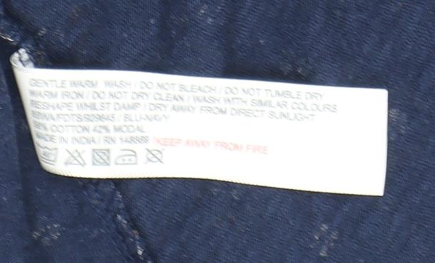 Fat Face Women Blue Shift Dress, Casual Style, Size 12