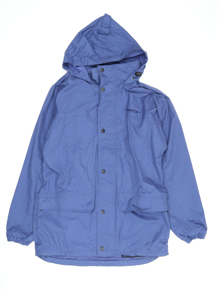 Regatta Men's Blue Waterproof Hooded Jacket, Size S