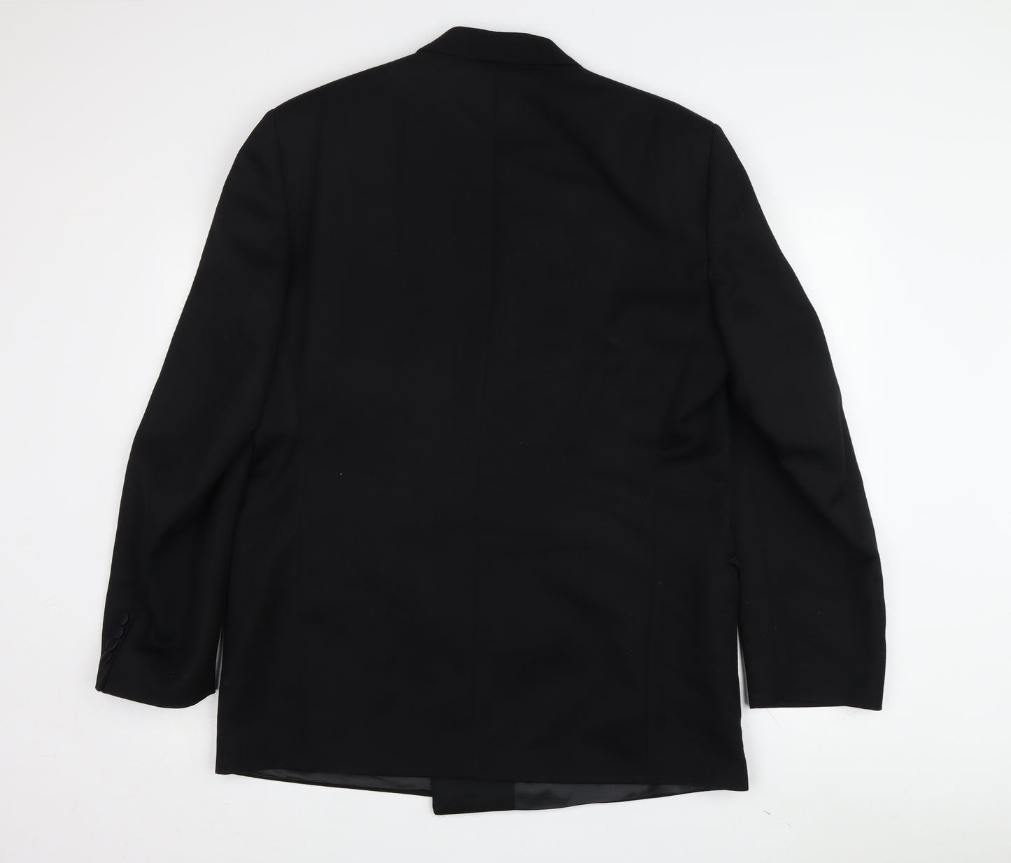 Magee Men's Black Wool Tuxedo Blazer 6-Button Size 42R