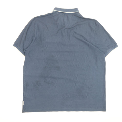 Ted Baker Men's Blue Polo Shirt - Size S
