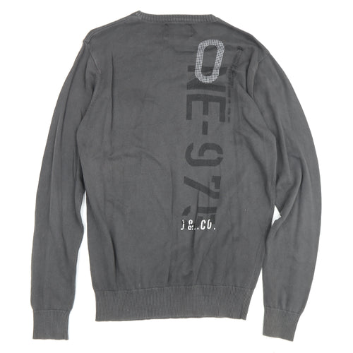 Jack & Jones Men's Grey Pullover Jumper L