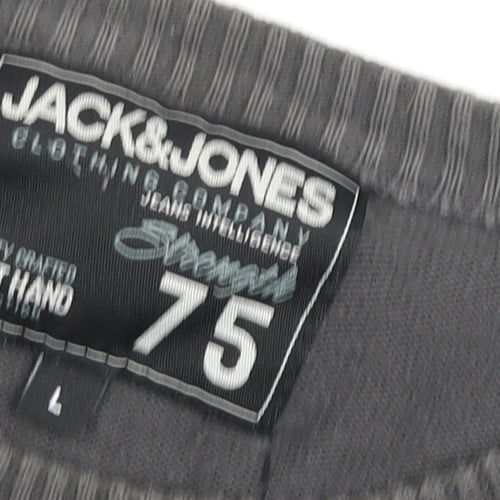 Jack & Jones Men's Grey Pullover Jumper L