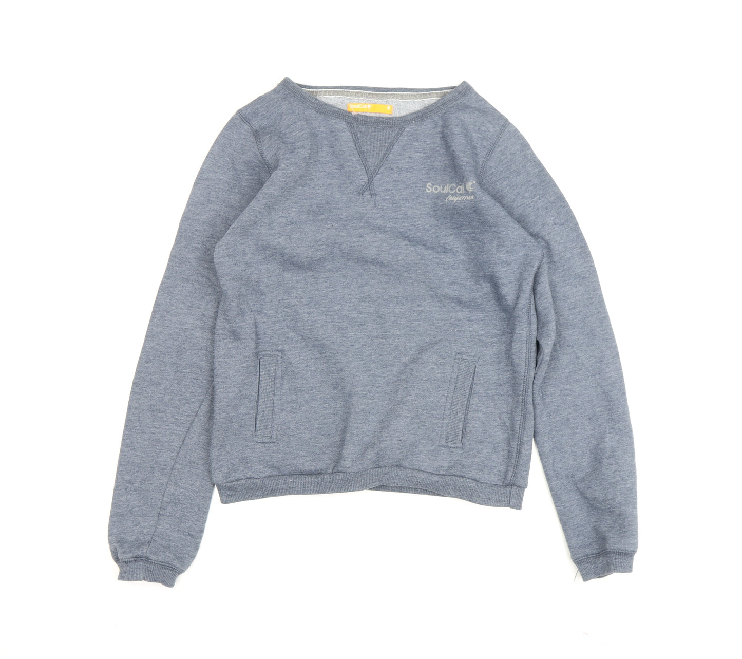 SoulCal Women's Blue Pullover Sweatshirt Size 8