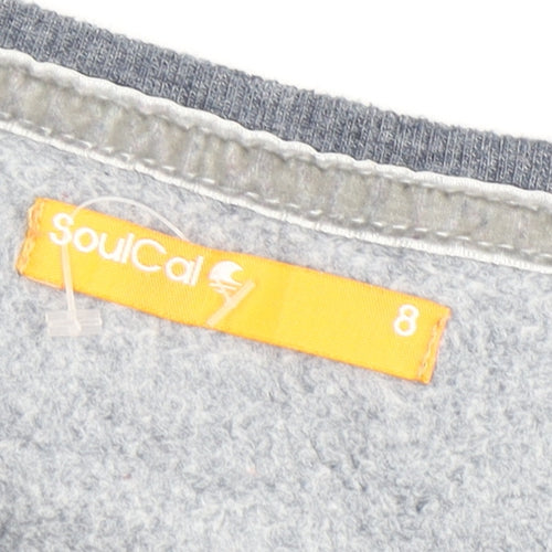 SoulCal Women's Blue Pullover Sweatshirt Size 8