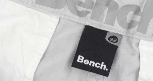 Bench Men's Grey Chino Trousers, Size 32, Casual