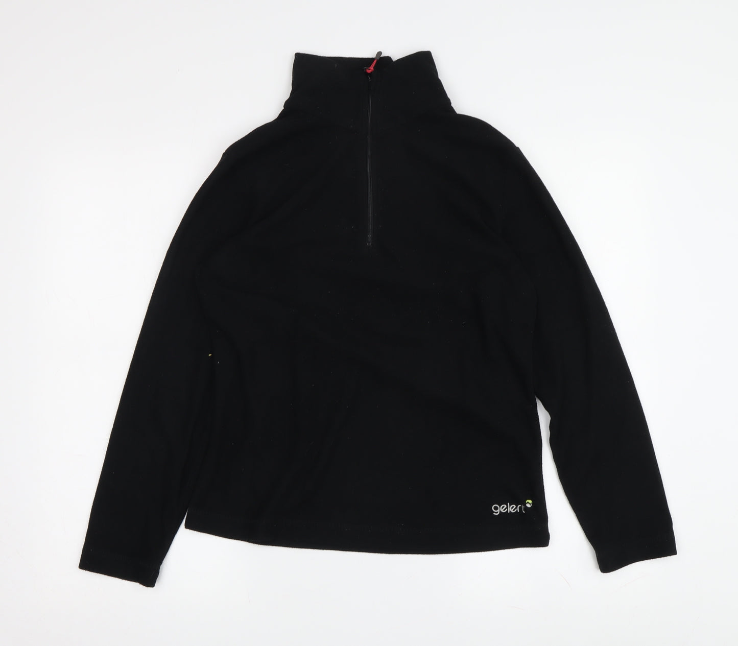 Gelert Women's Black Pullover Fleece Sweatshirt Size 10