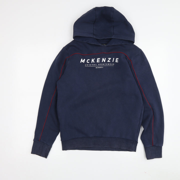 McKenzie Boys Blue Hoodie 12-13 Years Pullover Jersey Casual
