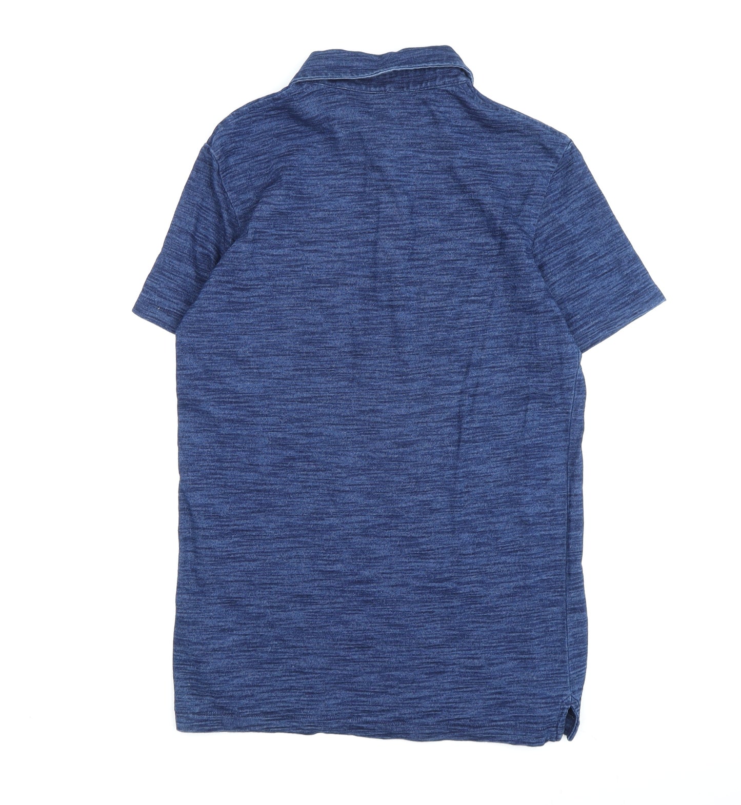 Boden Men's Blue XS Short Sleeve Cotton Polo