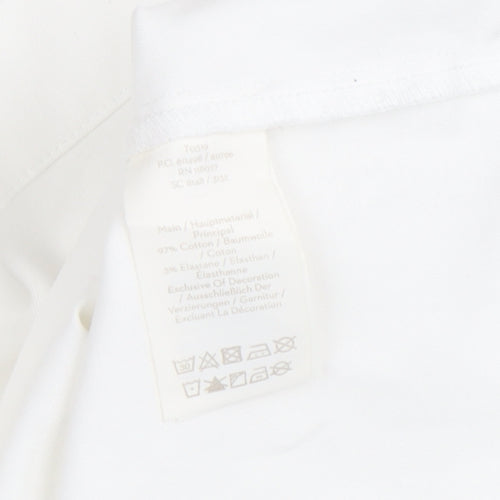 Boden Women's White Pencil Skirt, Size 14 Plus