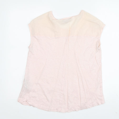 Tommy Hilfiger Women's Pink T-Shirt Size S - Summer Casual