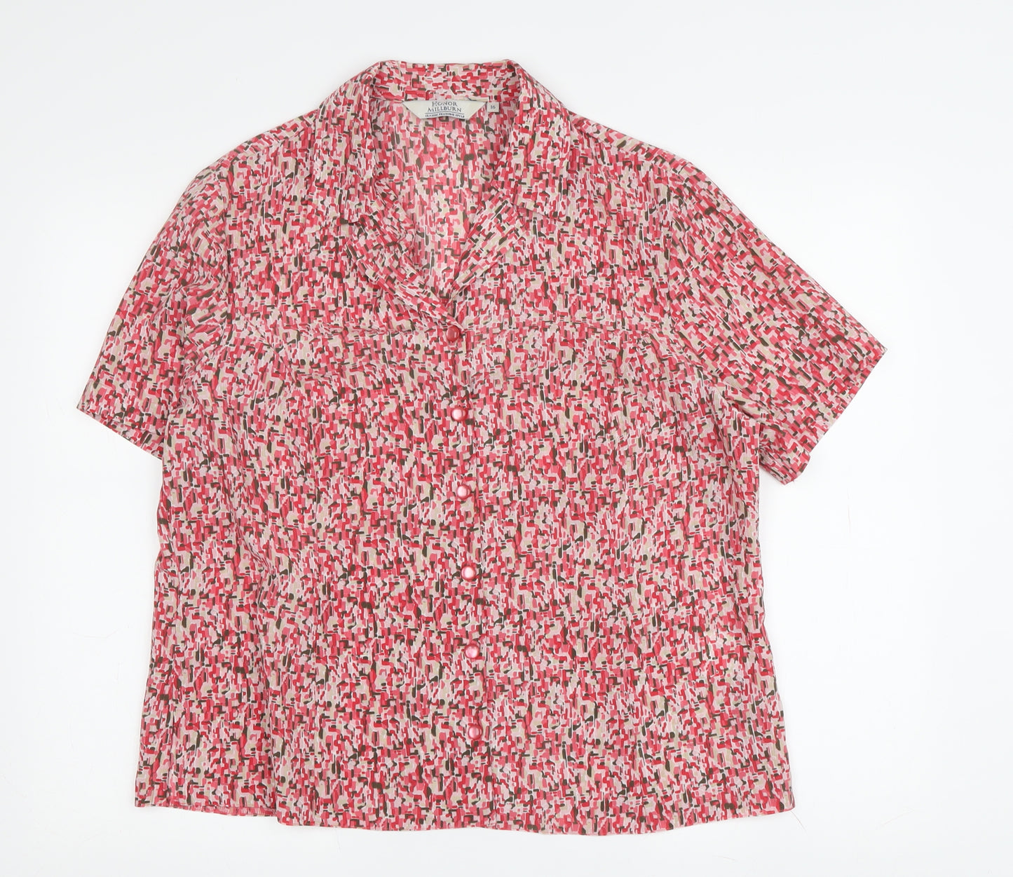 Honor Millburn Women's Geometric Blouse Size 16