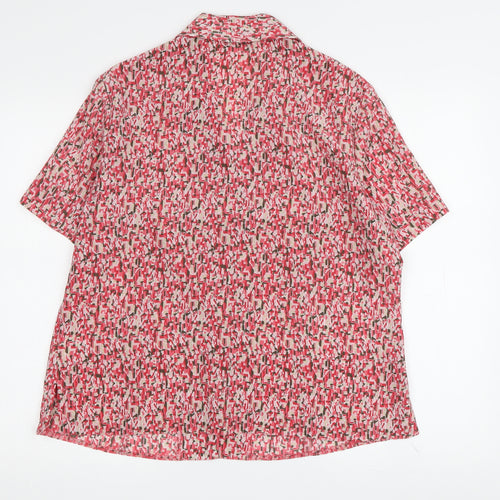 Honor Millburn Women's Geometric Blouse Size 16