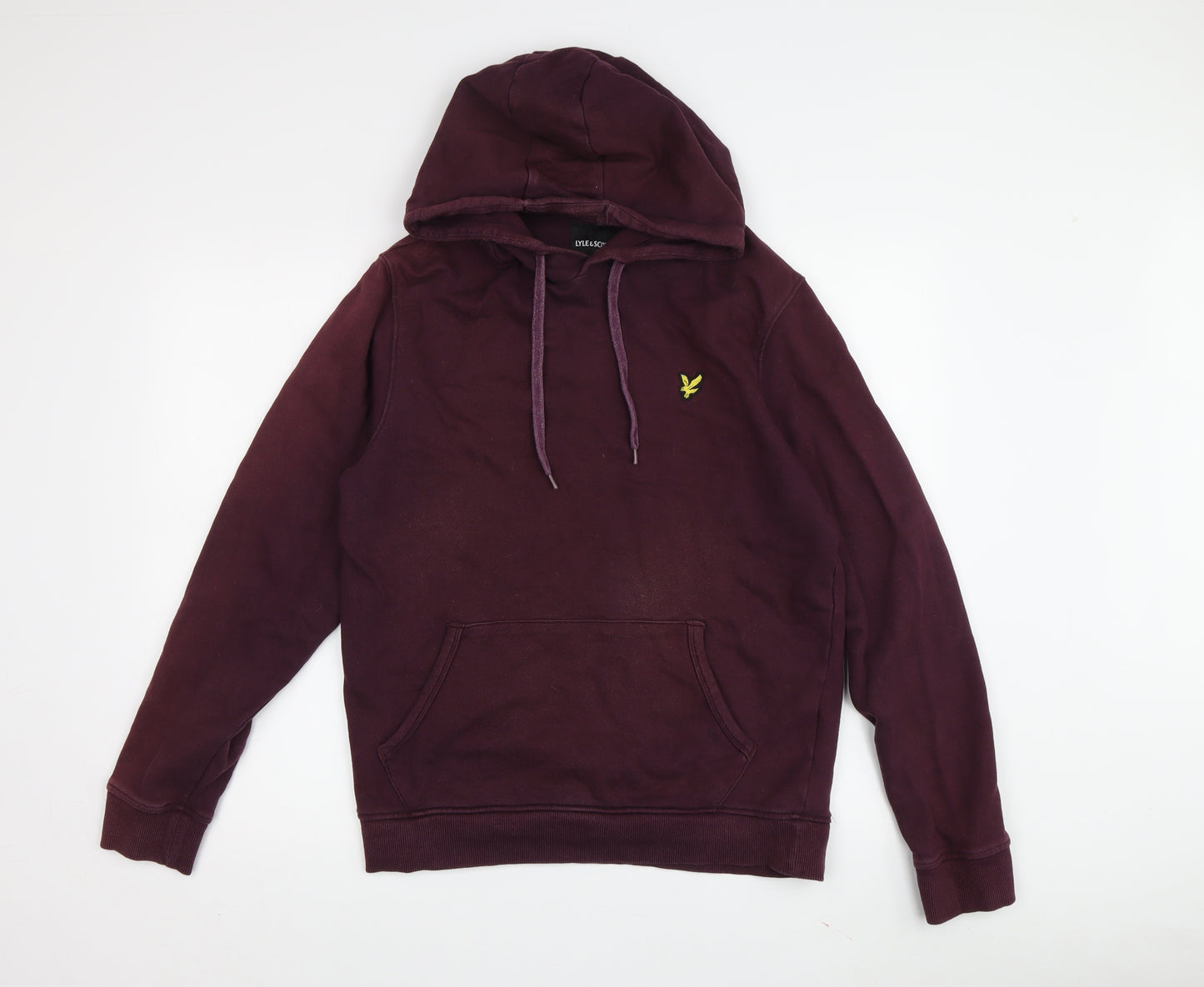 Lyle & Scott Men's Purple Pullover Hoodie M