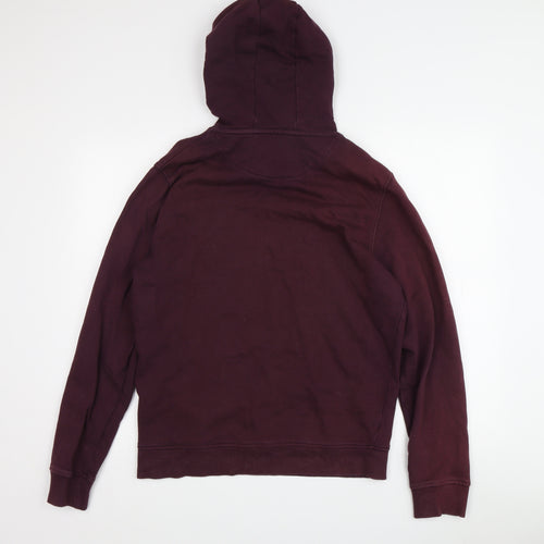 Lyle & Scott Men's Purple Pullover Hoodie M