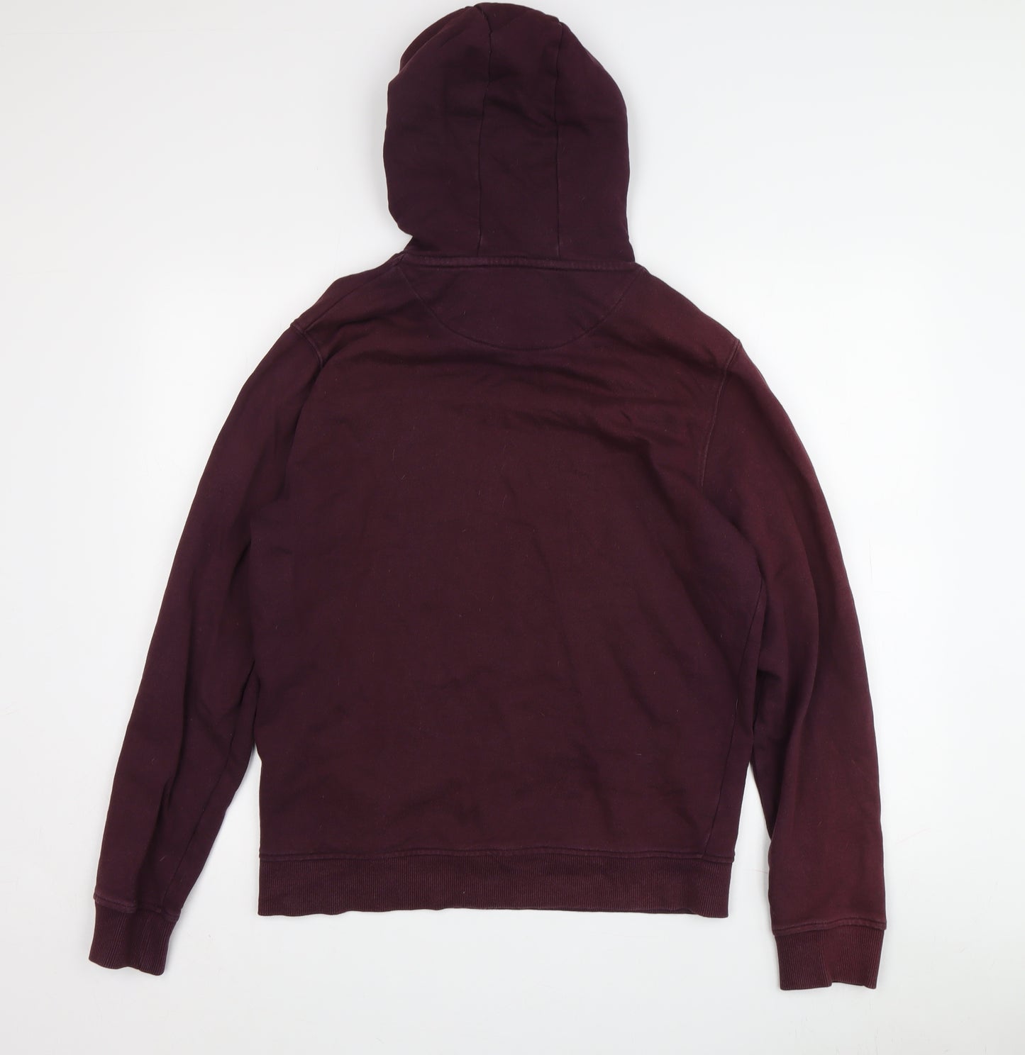 Lyle & Scott Men's Purple Pullover Hoodie M