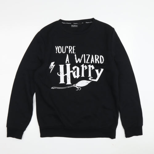 Harry Potter Unisex Black XS Pullover Sweatshirt