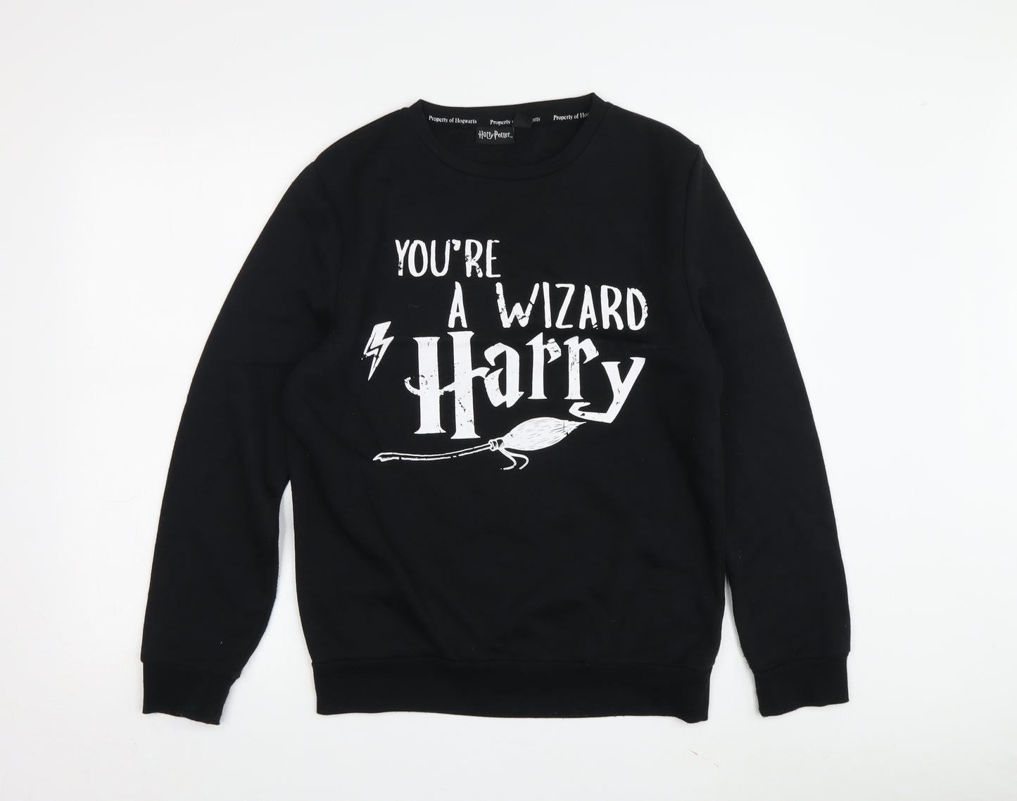 Harry Potter Unisex Black XS Pullover Sweatshirt