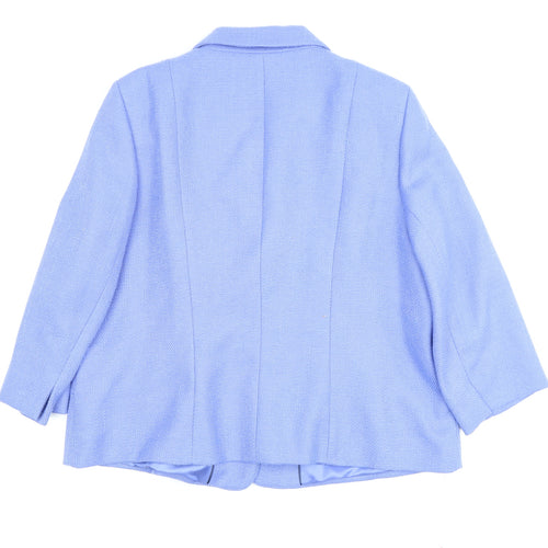 Eastex Women's Blue Blazer Size 20 Workwear