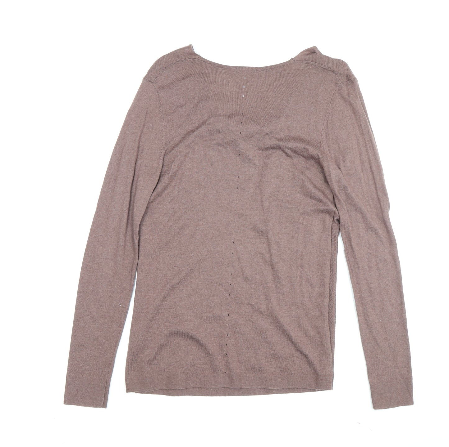 Jigsaw Women's Brown Knit Jumper, Long Sleeve, Size S