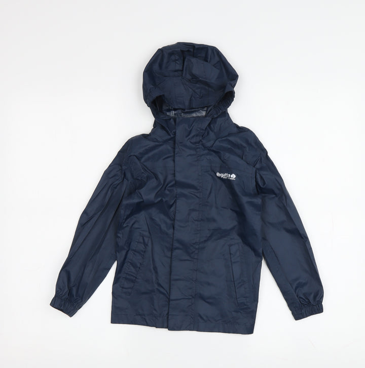 Regatta Boys Blue Waterproof Rain Coat 2 Years