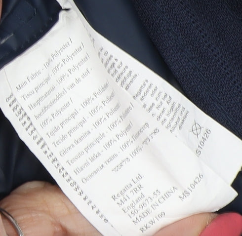 Regatta Boys Blue Waterproof Rain Coat 2 Years