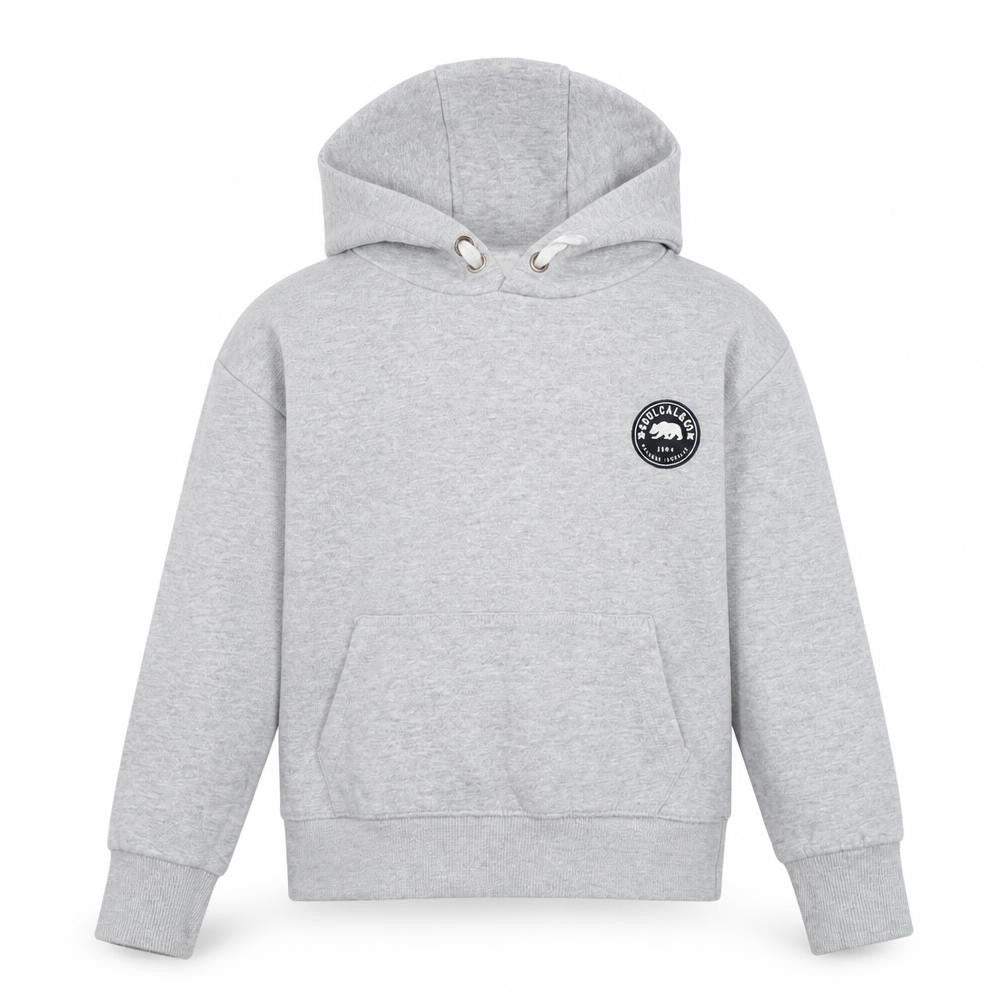 SoulCal & Co Boys Grey Pullover Hoodie, 9-10 Years, Casual Comfort