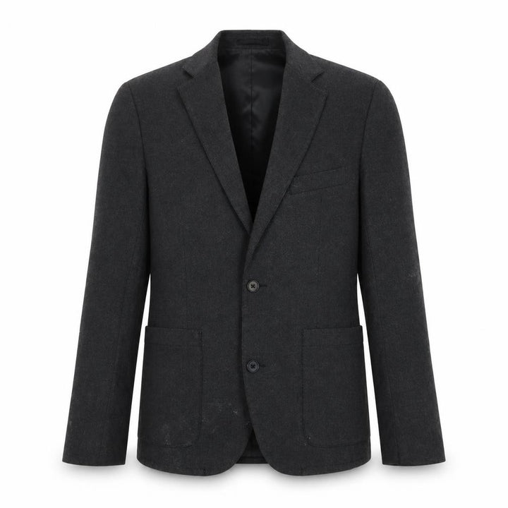 Abercrombie & Fitch Men's Grey Blazer, Size S, Regular Fit