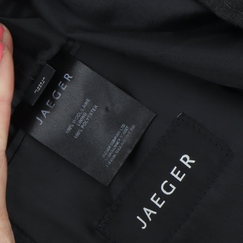 Jaeger Men's Grey Wool Blazer 38R