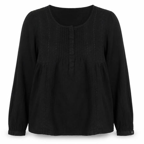 FatFace Women's Black Tunic Blouse Size 6