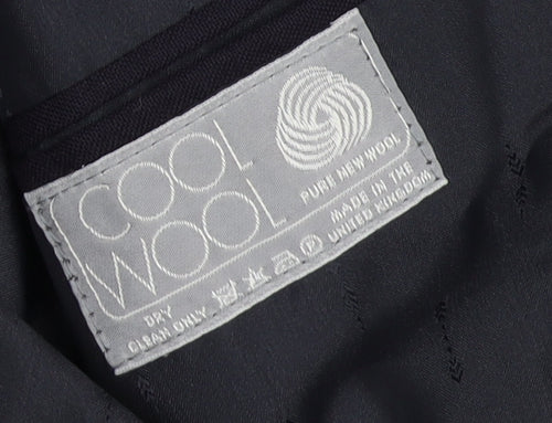 Centaur Men's Blue Double-Breasted 40R Blazer