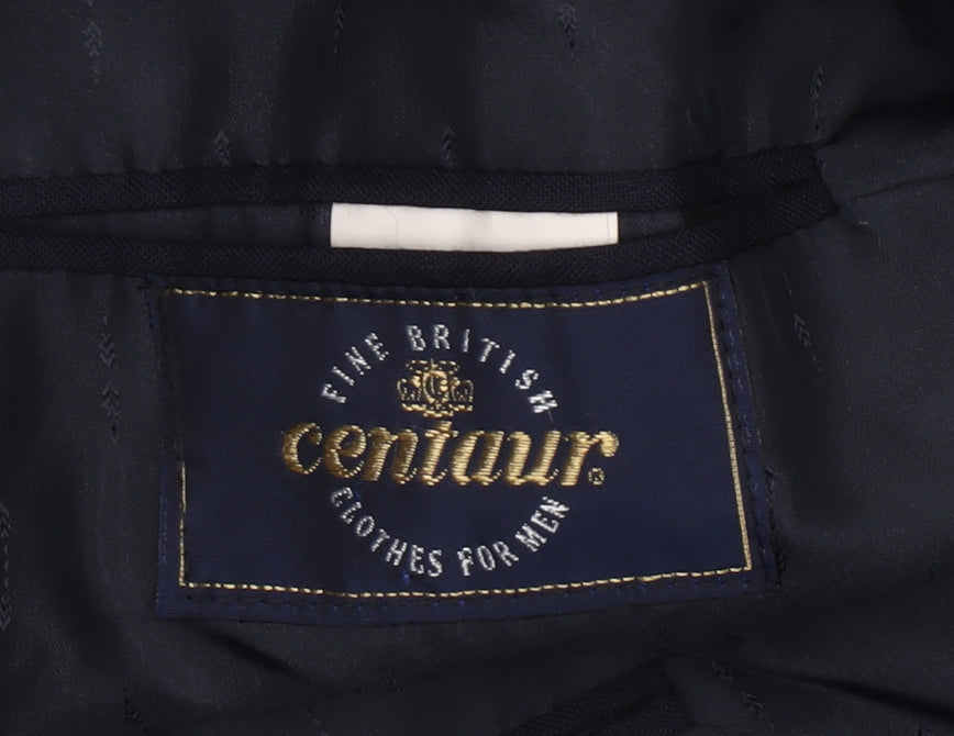 Centaur Men's Blue Double-Breasted 40R Blazer