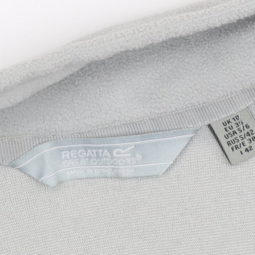 Regatta Grey Women's Pullover Fleece Sweatshirt Size 10