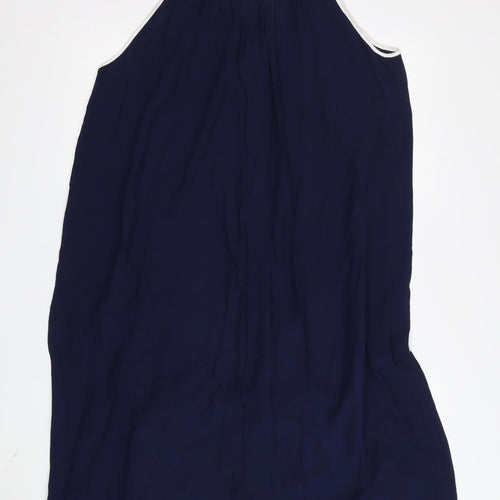 Hush Women's Blue Slip Dress Size 6 Sleeveless Rayon Casual