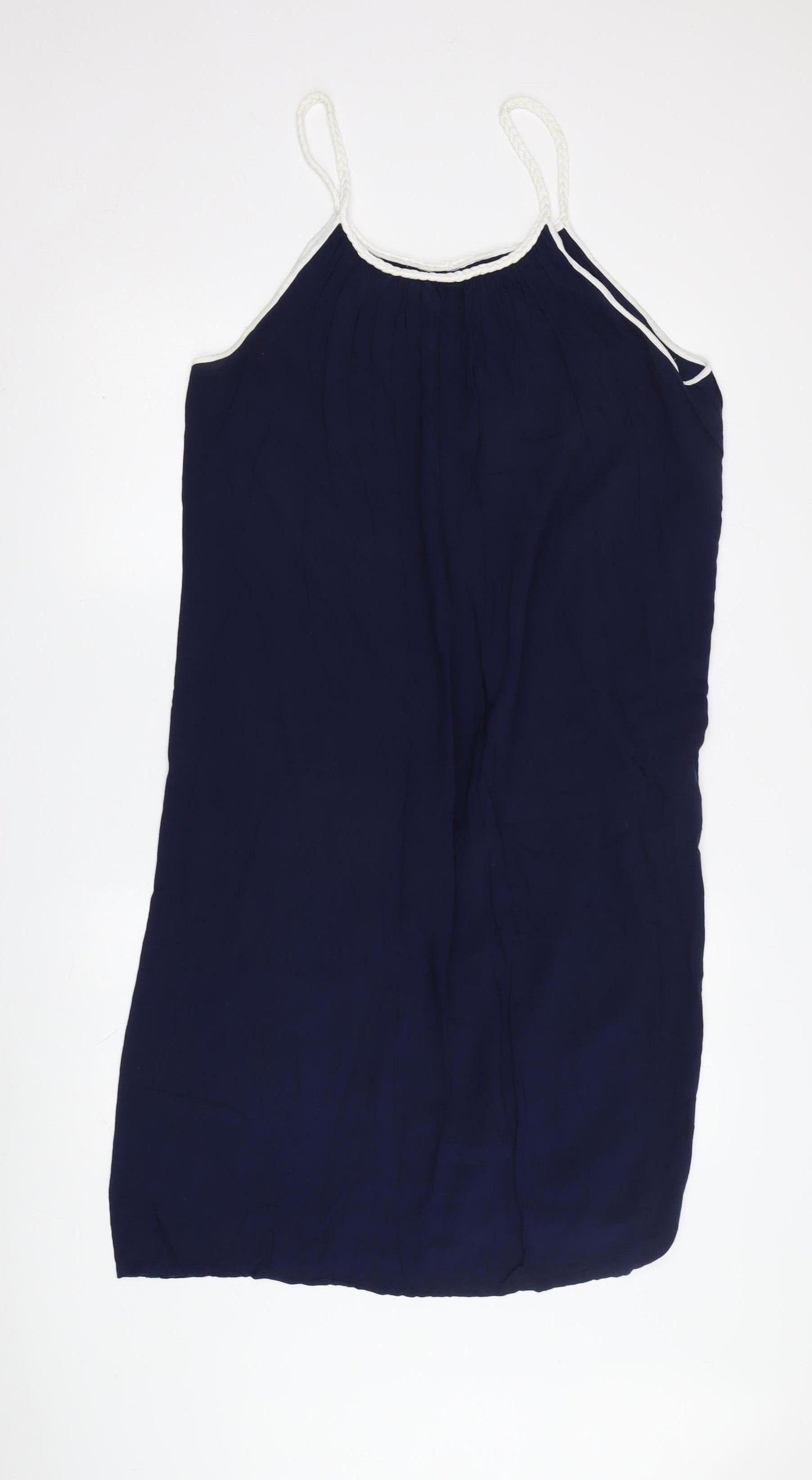 Hush Women's Blue Slip Dress Size 6 Sleeveless Rayon Casual