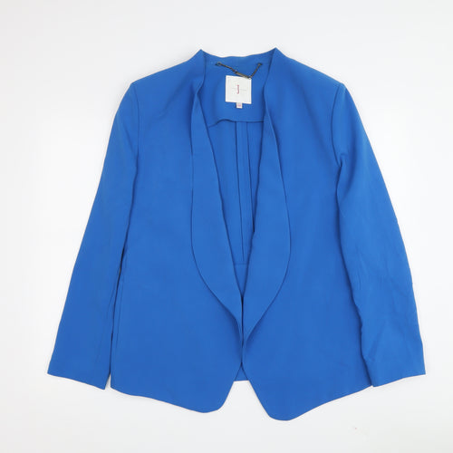 Jasper Conran Women's Blue Blazer - Size 14, Business Style