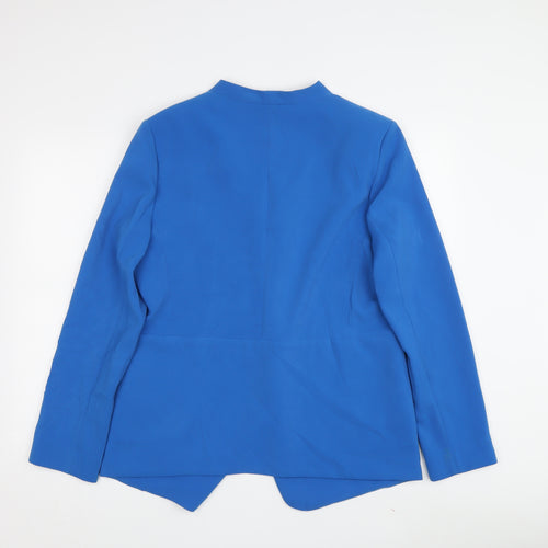 Jasper Conran Women's Blue Blazer - Size 14, Business Style