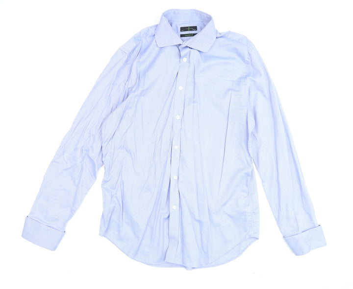 Marks and Spencer Men's Blue Classic Fit Shirt