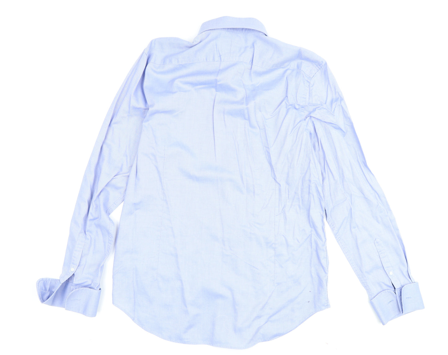 Marks and Spencer Men's Blue Classic Fit Shirt