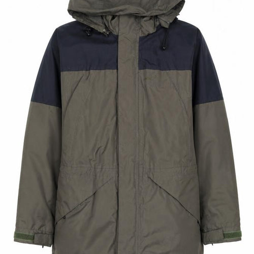 Gelert Men's Green Parka Jacket XS Hooded Waterproof