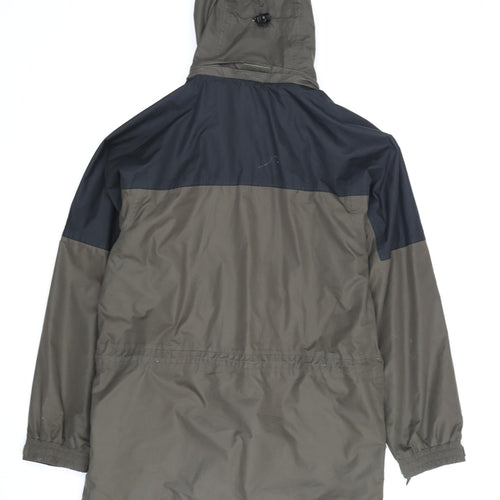 Gelert Men's Green Parka Jacket XS Hooded Waterproof
