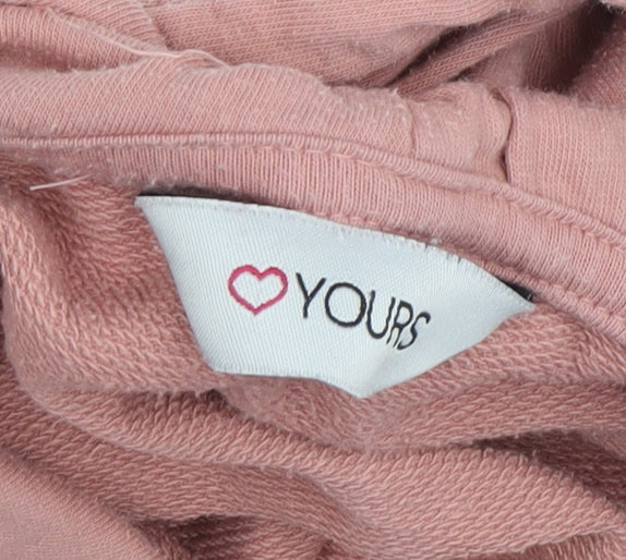 Yours Women's Multicoloured Pullover Hoodie Size 20