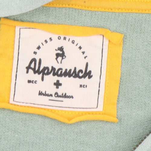 Alprausch Women's Green Full Zip Hoodie - Size S