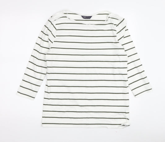 Marks and Spencer Women's Striped T-Shirt Size 16