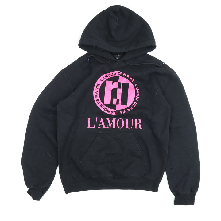River Island Women's Black Hoodie XS Graphics