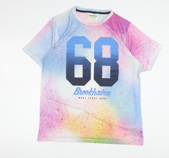 Brookhaven Mens Multicoloured XL Graphic T-Shirt
