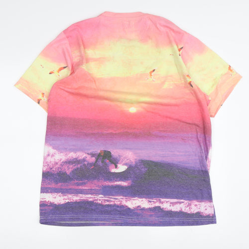 Brookhaven Men's Multicoloured XL Beach T-Shirt